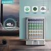 Beverage Refrigerator, 180 Can Built-in Beverage Cooler, Under Counter Beer Fridge with Glass Door for Soda, Water 6