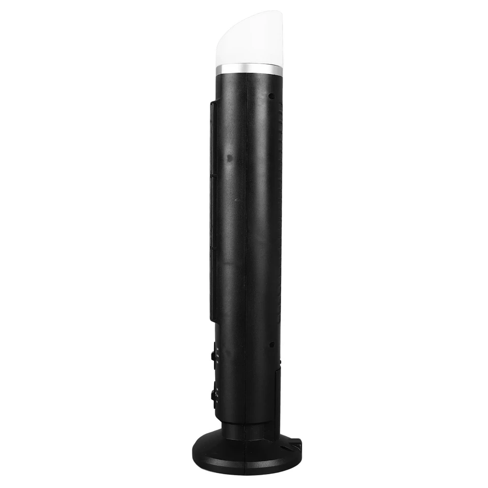 Portable Bladeless Tower Fan with USB and Light