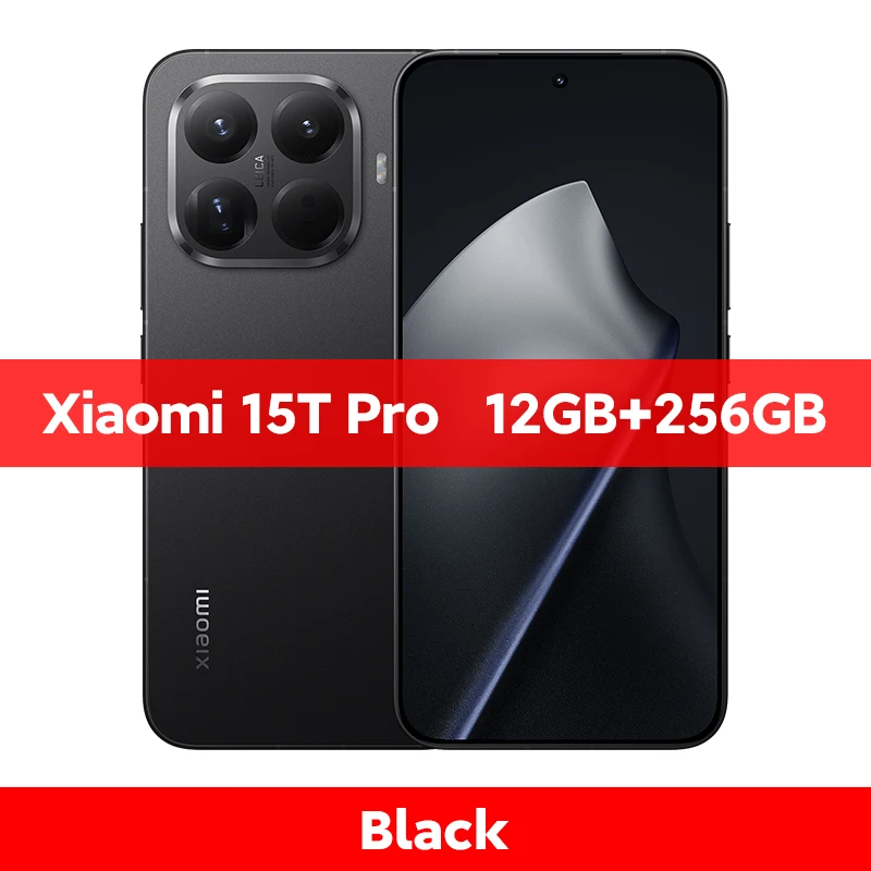 World Premiere Xiaomi 15T Pro 5G Smartphone Global Version 12GB