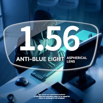 Lenti ottiche con ricetta Occhiali da vista da uomo Occhiali anti luce blu Occhiali miopia Montatura in titanio puro ultraleggero 1