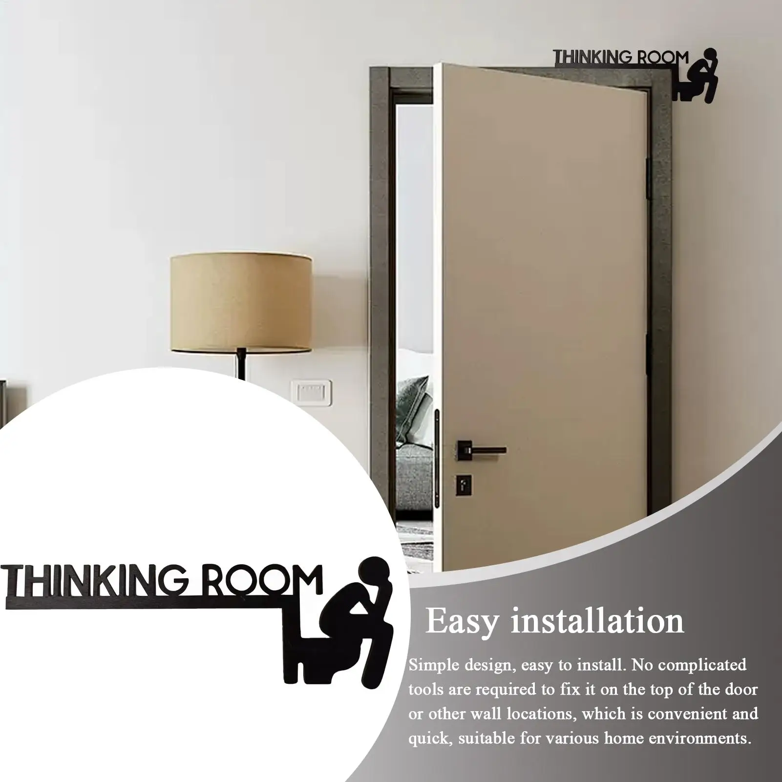 Thinking Room Door Sign Image 13