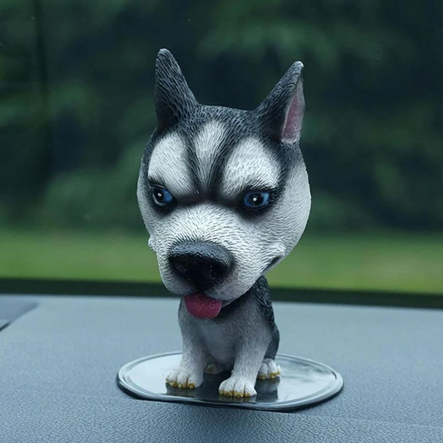 Car Ornament Shaking Dog Nodding Puppy Doll Cute Auto Dashboard Interior  Decoration Shakes Head Bobblehead Dog Home Furnishings - Ornaments -  AliExpress