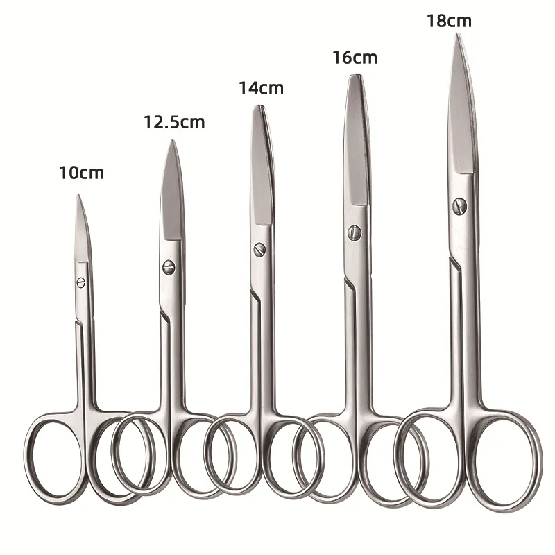 Upgraded Medical Surgical Scissors Steel Small Nail Tools Eyebrow Nose Hair Cut Manicure Makeup Professional Beauty Accessories 2