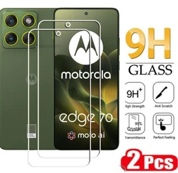 Premium HD Tempered Glass Screen Protector - Pack of 2 - 2 pieces (Moto X70 Air)