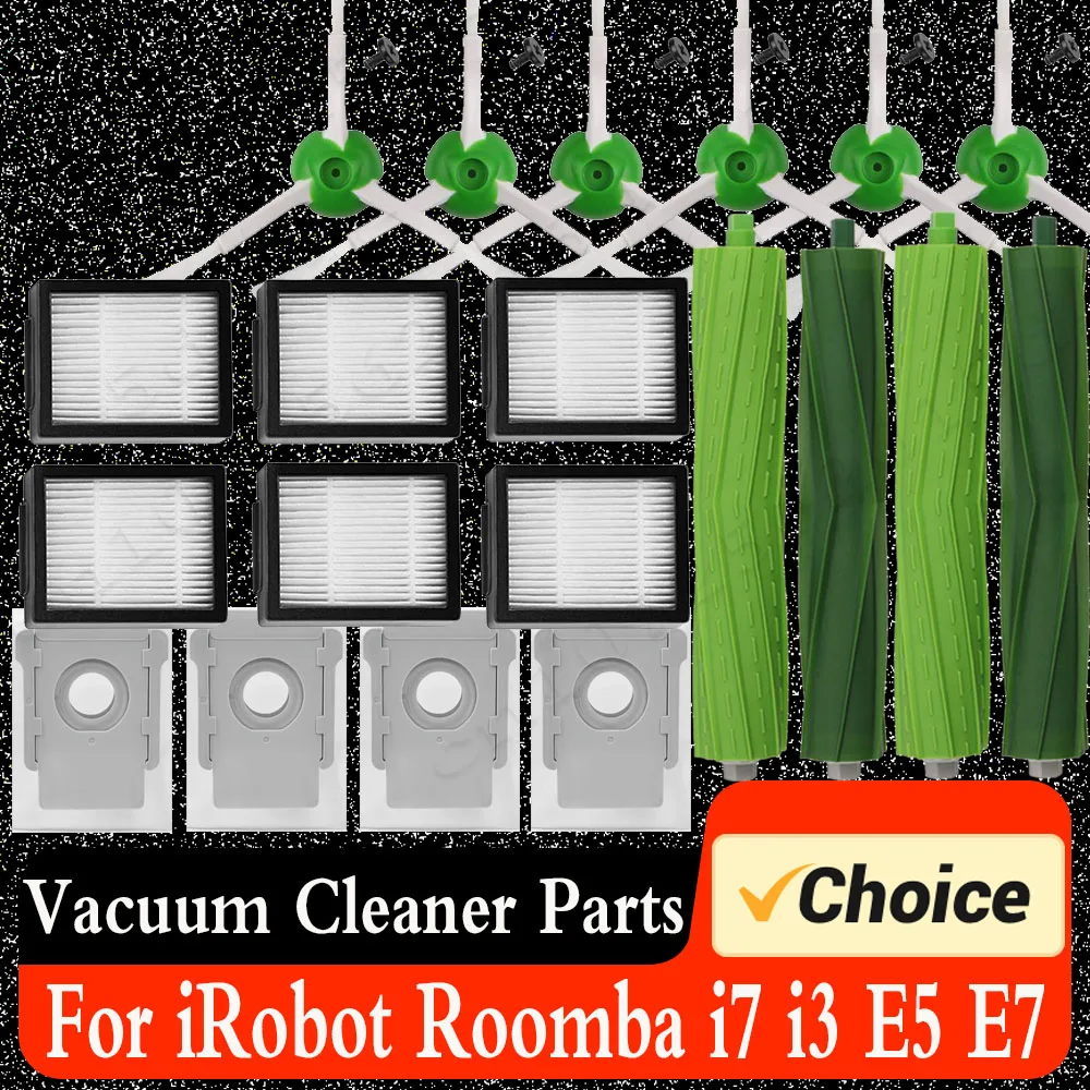 Per Irobot Roomba I7 J7 I6 I8 I3 Plus E5 E7 E & I Series Spazzola Principale Aspirapolvere Accessori Sostituzione I Robot Roomba Parts