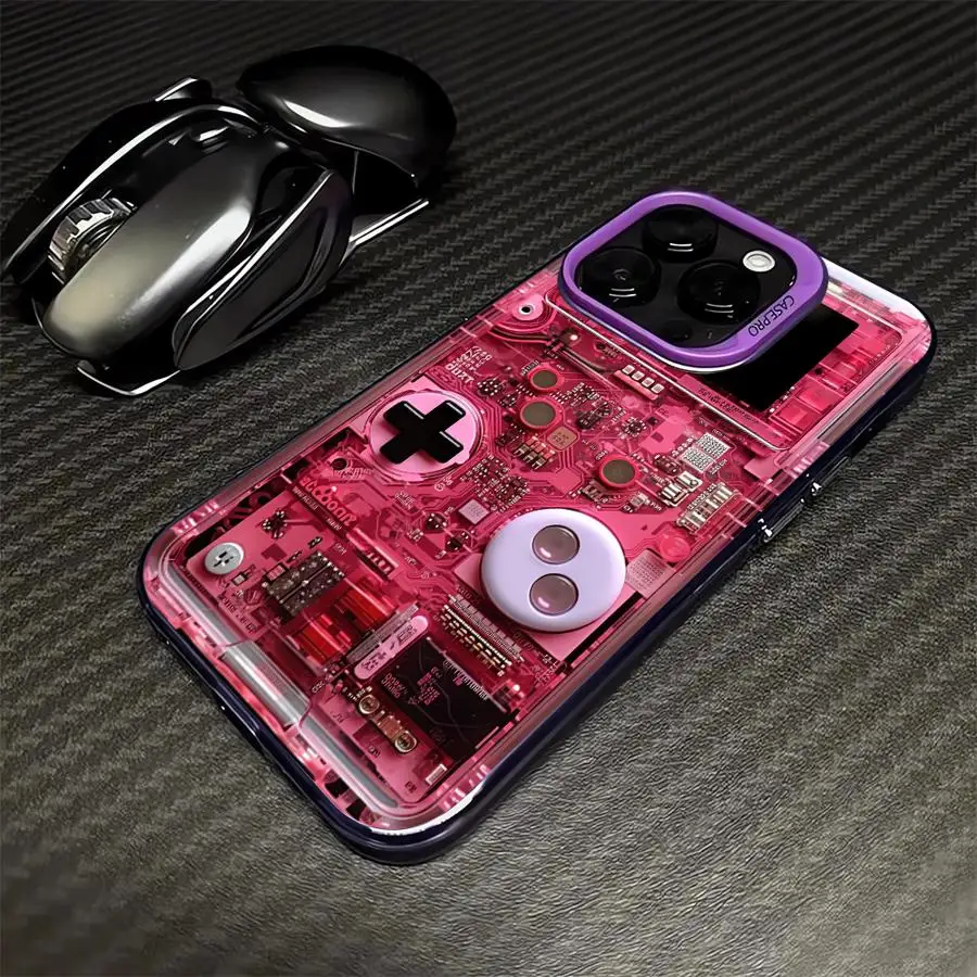 Luxury Retro Gaming Console Design Soft Phone Case Cover