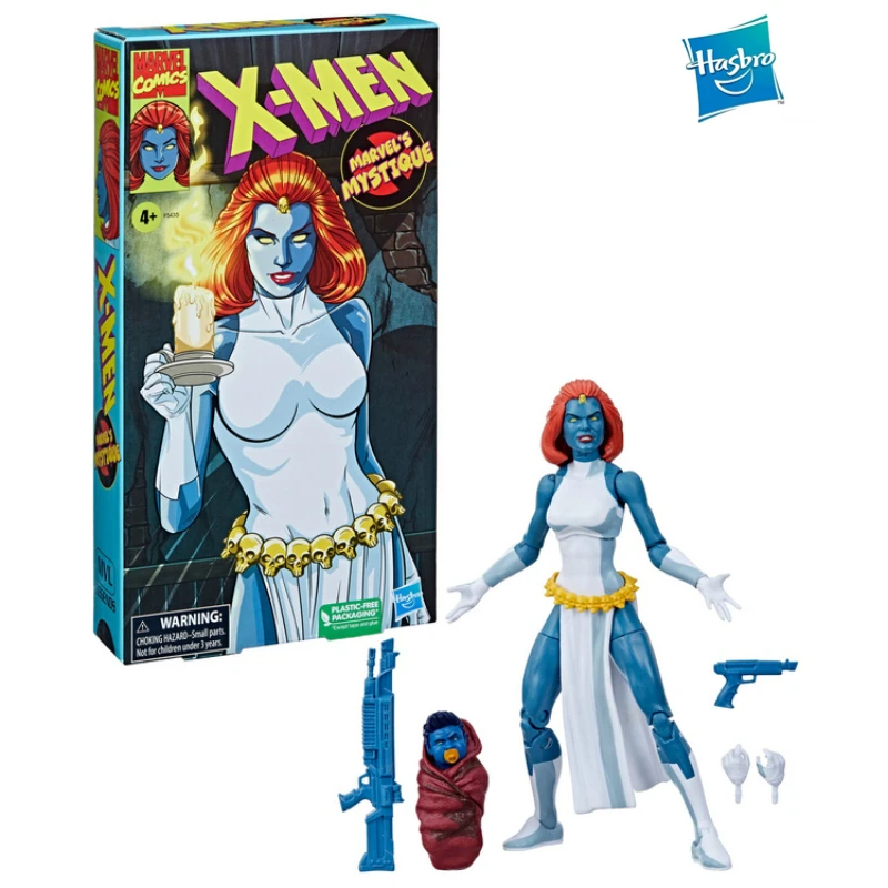 

Hasbro Marvel Legends Mystique Comics Ver 6 Inches Action Figure Comics Toys Doll Model PVC Collectible Model Doll