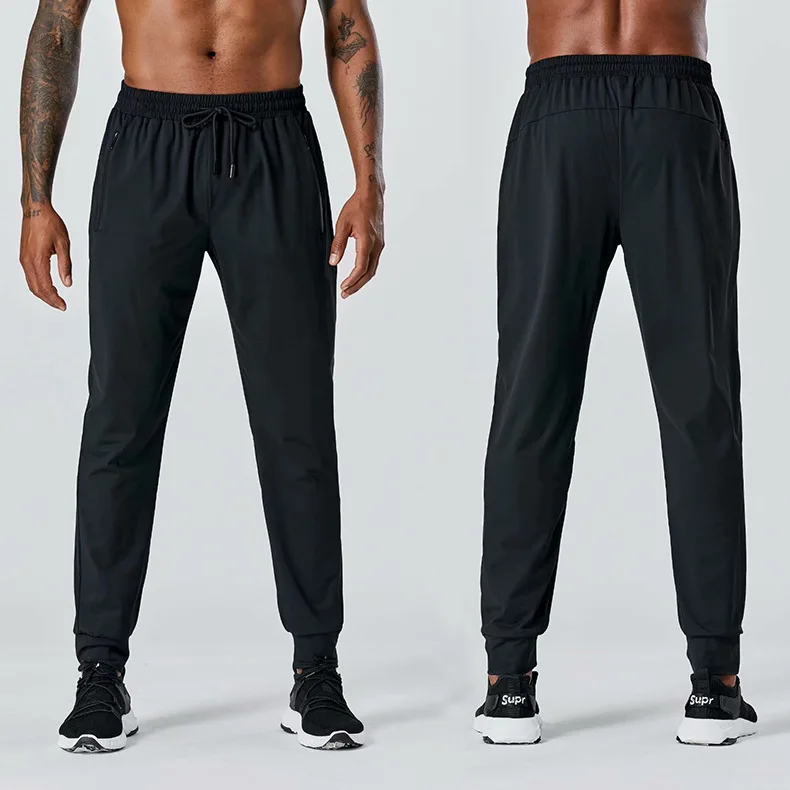 Quick-drying sweatpants running fitness pants training pants legs leisure leg binding pants trousers