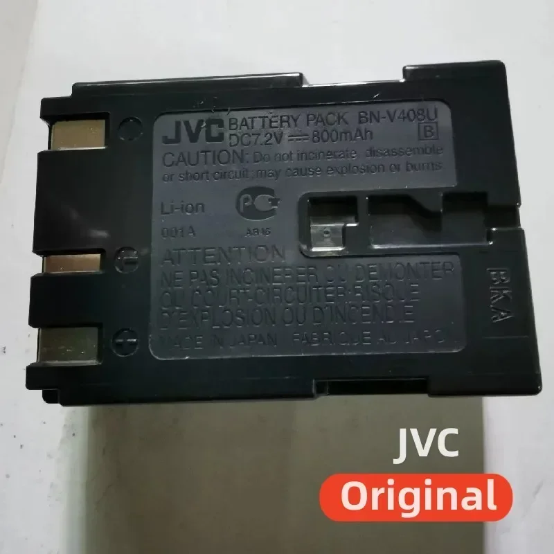 100% Оригинальный аккумулятор 800 мАч для JVC BN-V408U DVA20K DVA22K DVA23K DVA30K DVA33K DVA101 D230 D230EK D230US D238