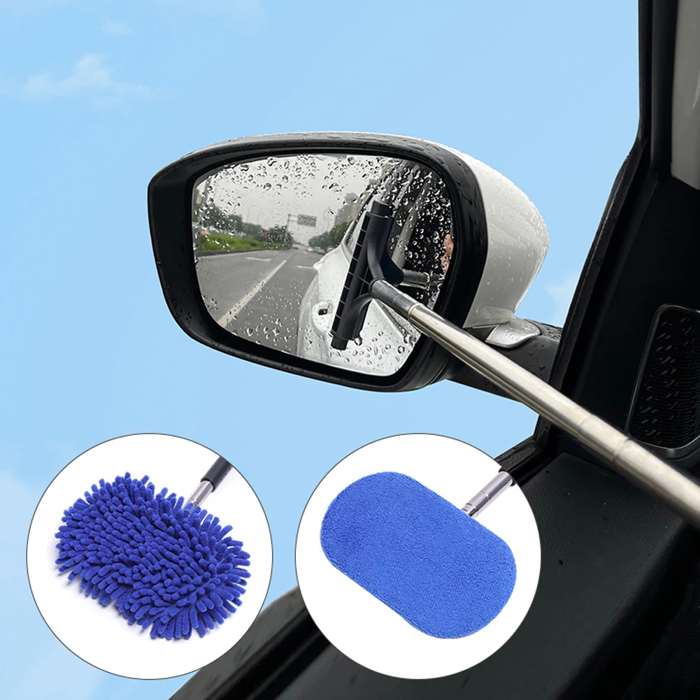 3 IN 1 Car Windshield Cleaning Wash Tool Inside Interior Auto