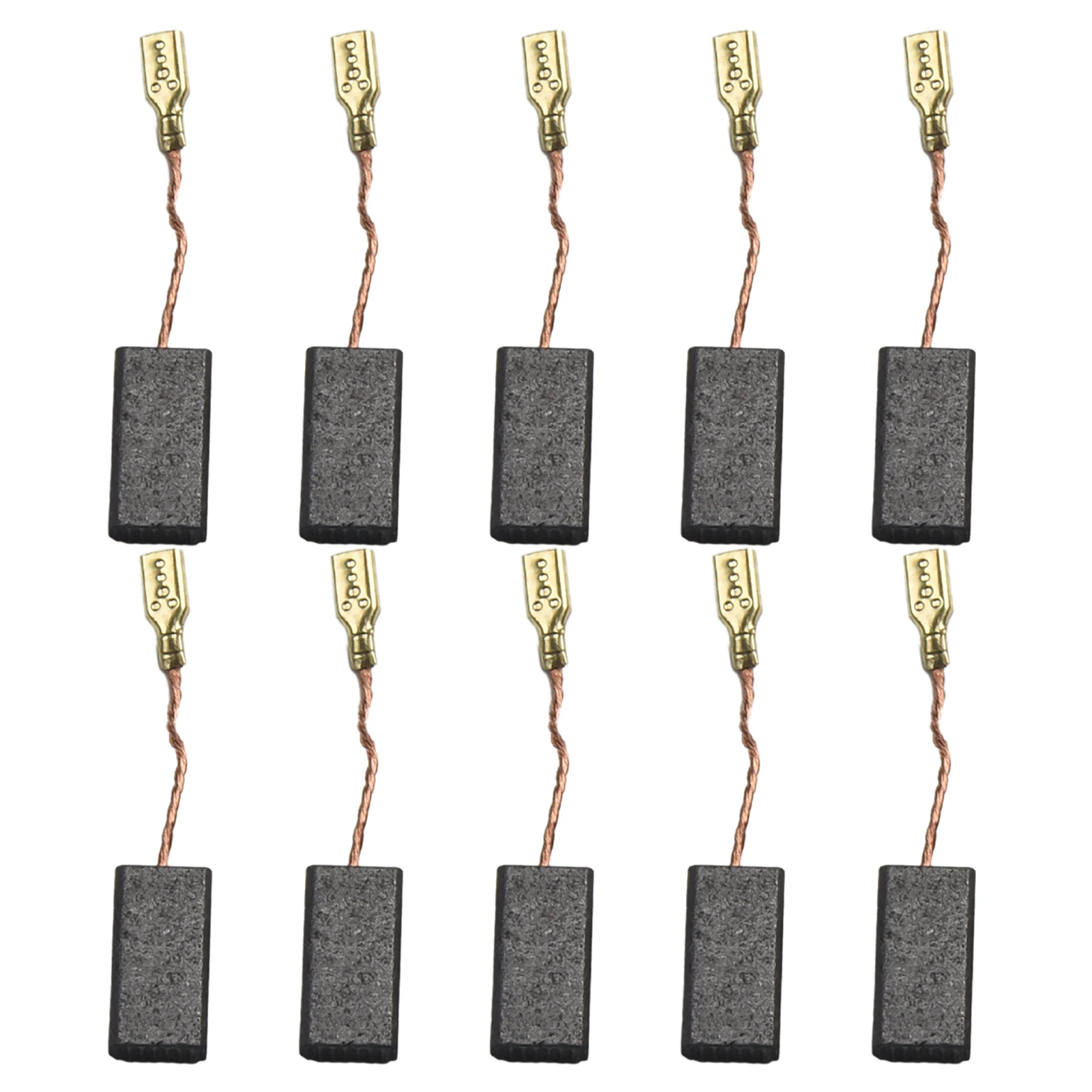 

Motor Carbon Brush Repair Tool Replacement Useful 10pcs 15mm X 8mm X 5mm Durable Engine Carbon Brush High Quality