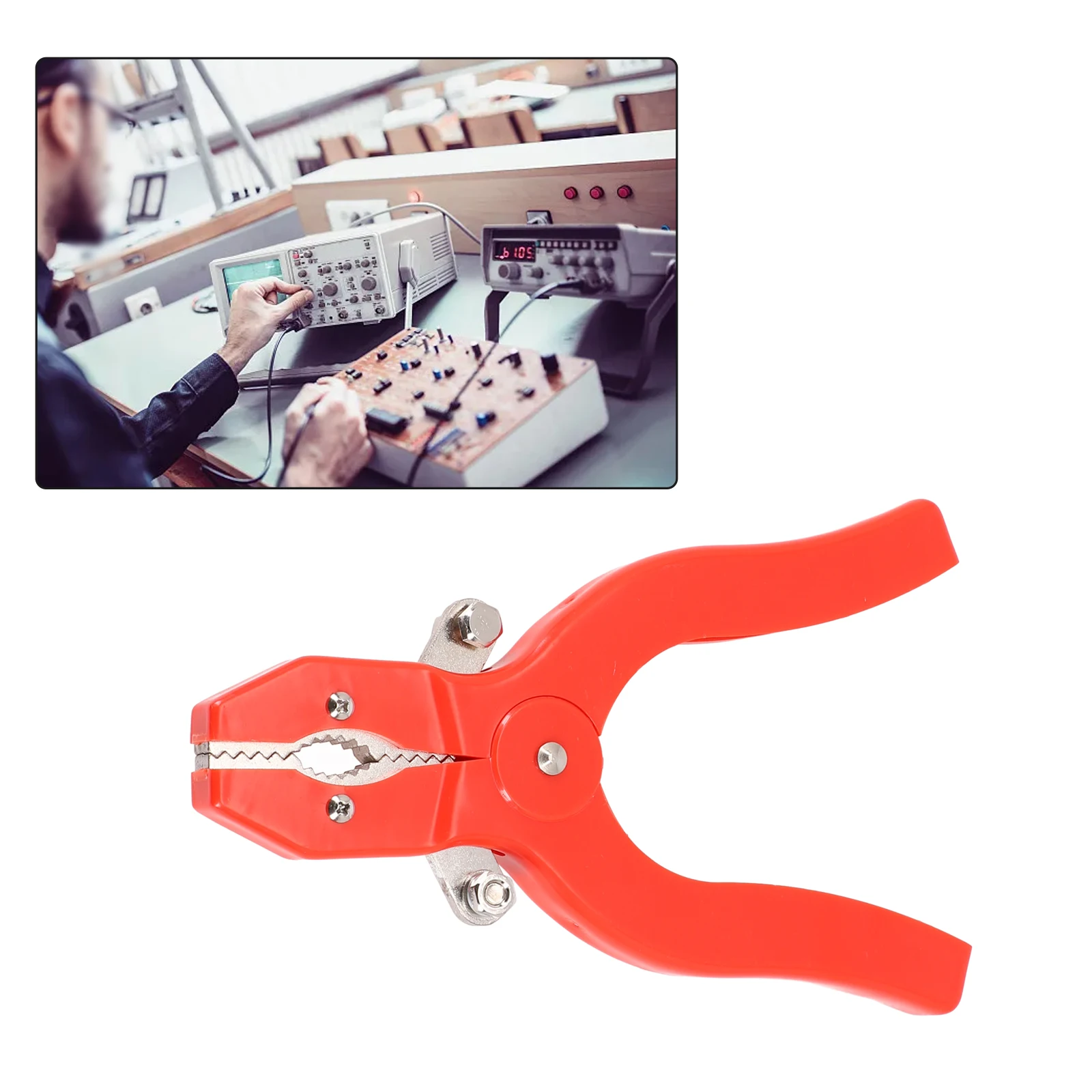 

1pcs 200A 3000V Crocodile Clamp Electric Test Clamp High Current J60067 Power Test Alligator Clip Power Tool Accessories