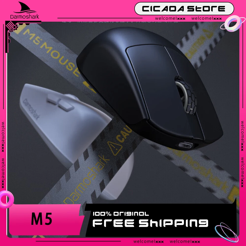 

Беспроводная Bluetooth-мышь Darmoshark M5, 3 режима, 38 г