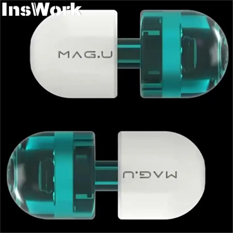 Gao Studio-edc照明ブルーマグネティックカプセル玩具、ハンド