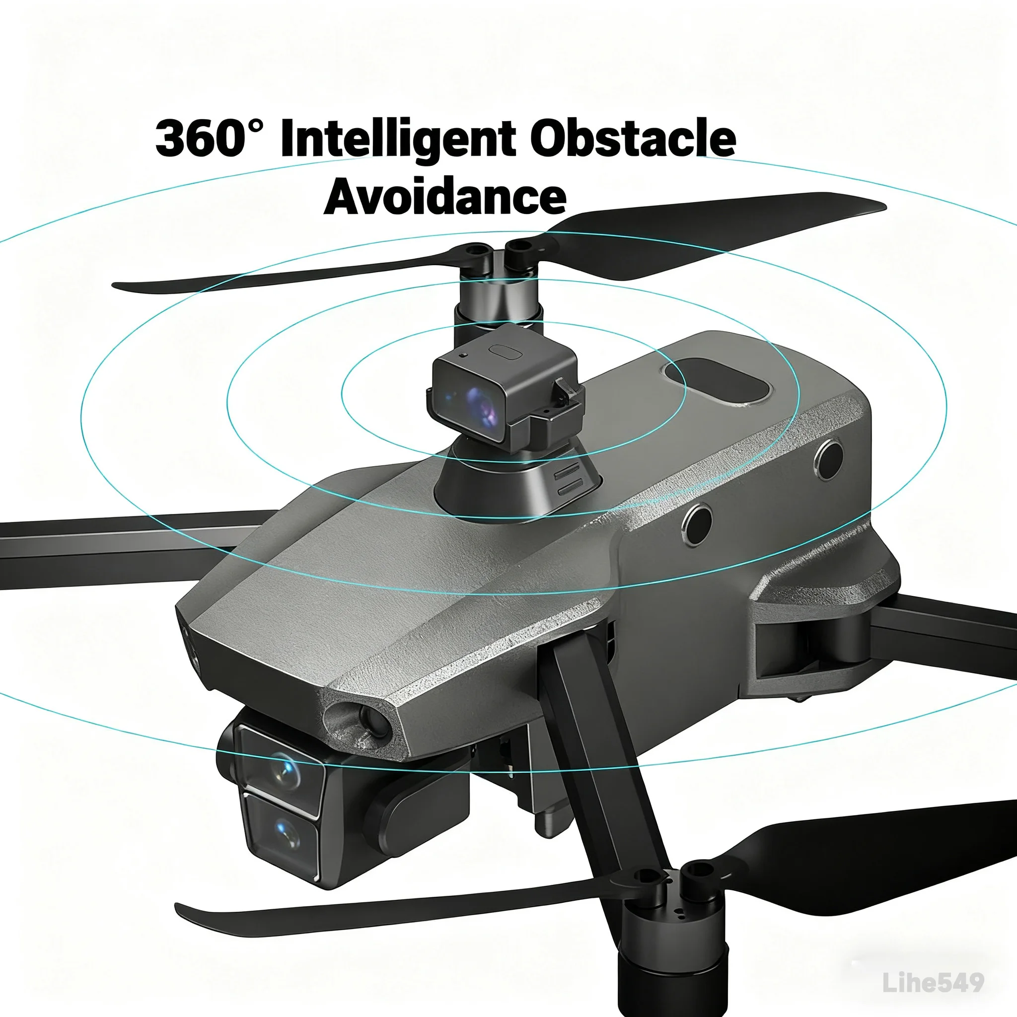 4K GPS Fishing Drone with Dual Camera 3