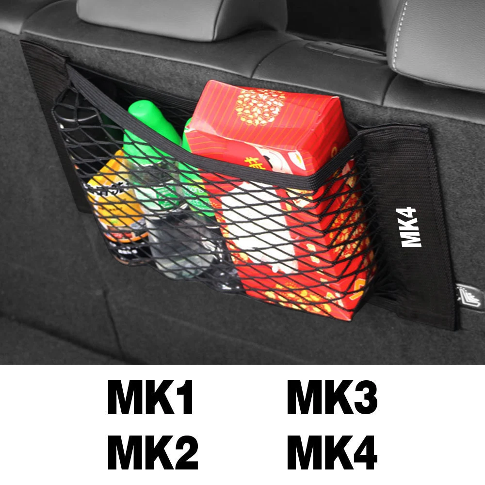 Borsa Portaoggetti In Rete Elastica Per Bagagliaio Posteriore Dell'Auto Per Ford Focus 3 4 1 2 Mk4 Mk1 Mk3 Mk2 St Rs Sport Performance Auto Interior O
