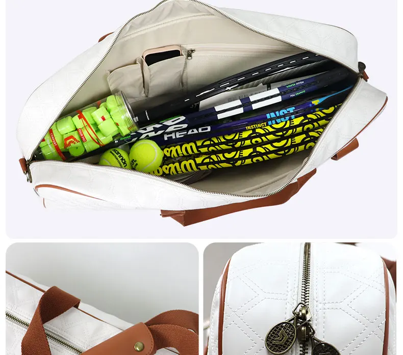 Greatspeed Tennis Handbag Storage Bag Independent Racket Compartment Independent Shoe Bag Velcro Racket Bag 5