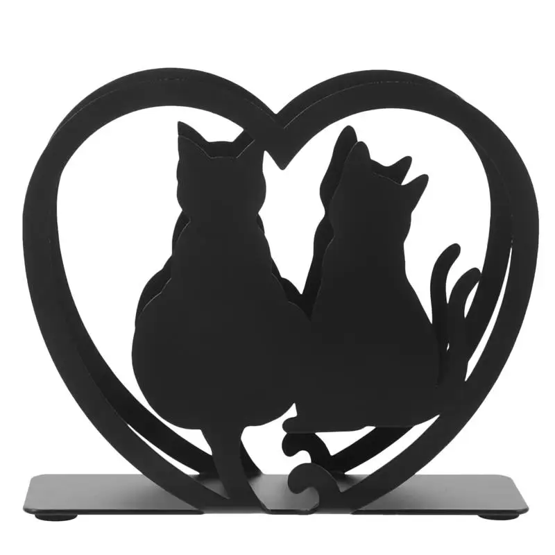 Modern Iron Napkin Holder Simple Shape Metal Kitchen Napkin Rings Dining Table Restaurant Paper Towel Holder Home Decor