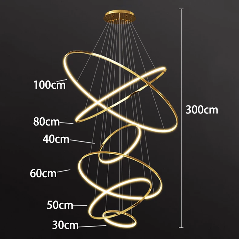 Description Picture 6 of itemNordic home decoration crystal chandelier restaurant chandelier chandelier ceiling lamp villa chandelier indoor lighting lamps