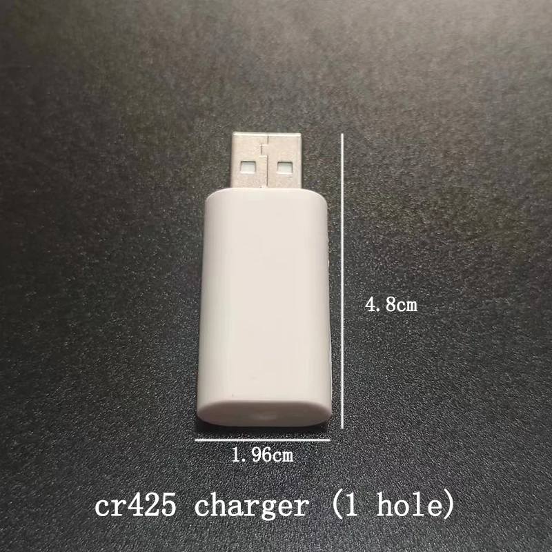Rechargeable CR425 CR322 Battery USB Charger For Fishing Float LED Light stick