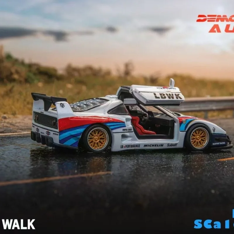 車魔王 F40 Demon King LBWK Martiniカラー 1/64 車魔王 F40 Demon King LBWK Martiniカラー 1/64 - メルカリ