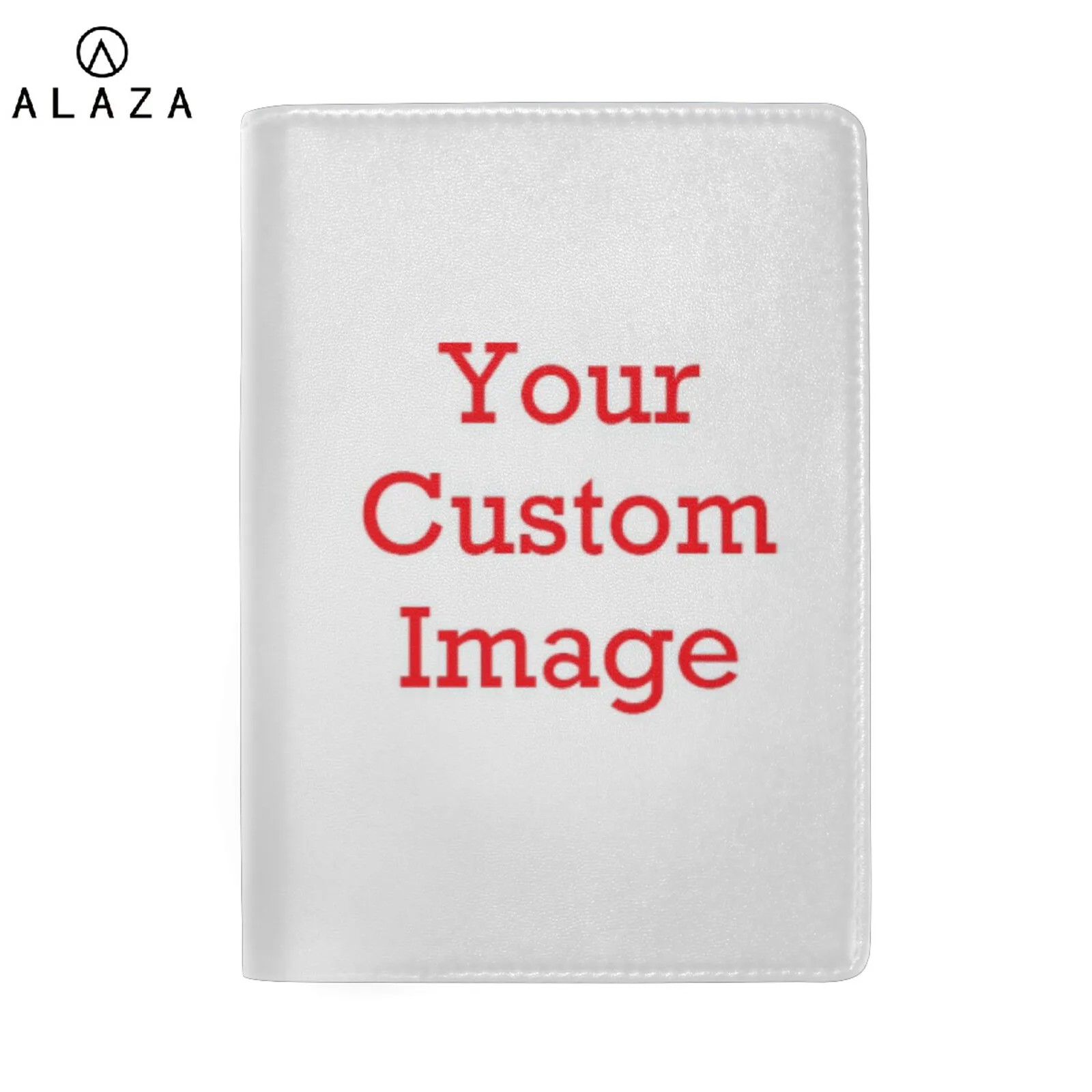 Custom image Passport Cover Fashion Women Men Genuine Leather Travel Wallet Passport Holder High Quatity Case for Passports