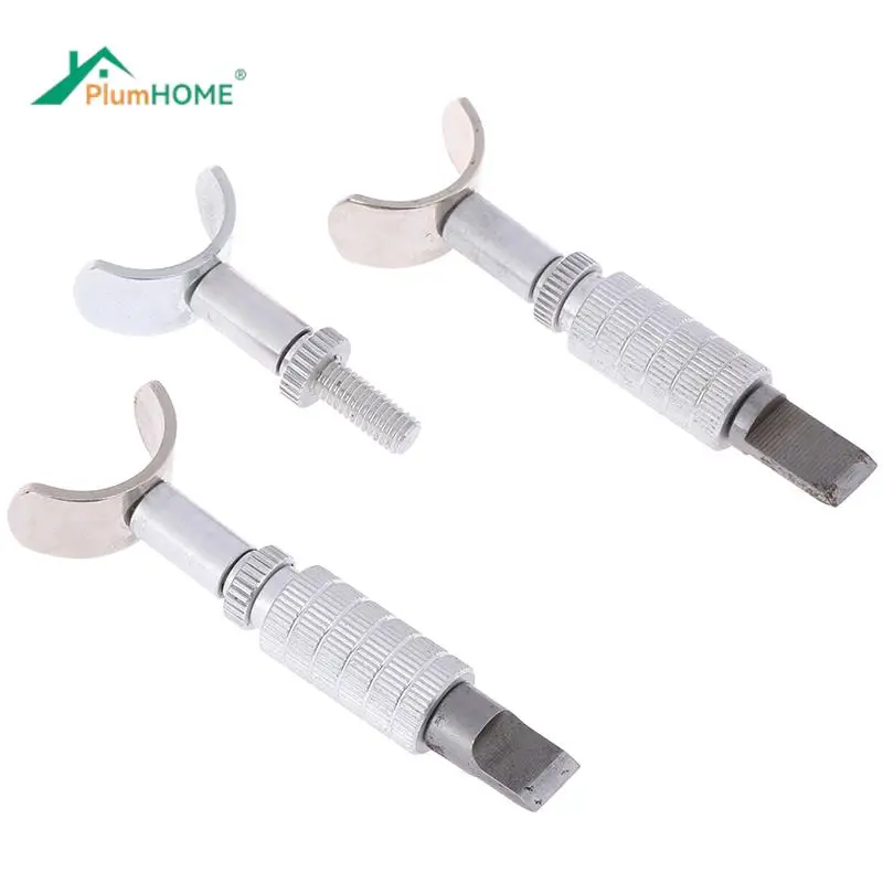 Leather Tool Carving Tool Leather Cutting Tools 1Pcs Leather Tool Stainless steel Carving Tool DIY Manual Rotary Tools Leather Carving Swivel Knife Blade Tools