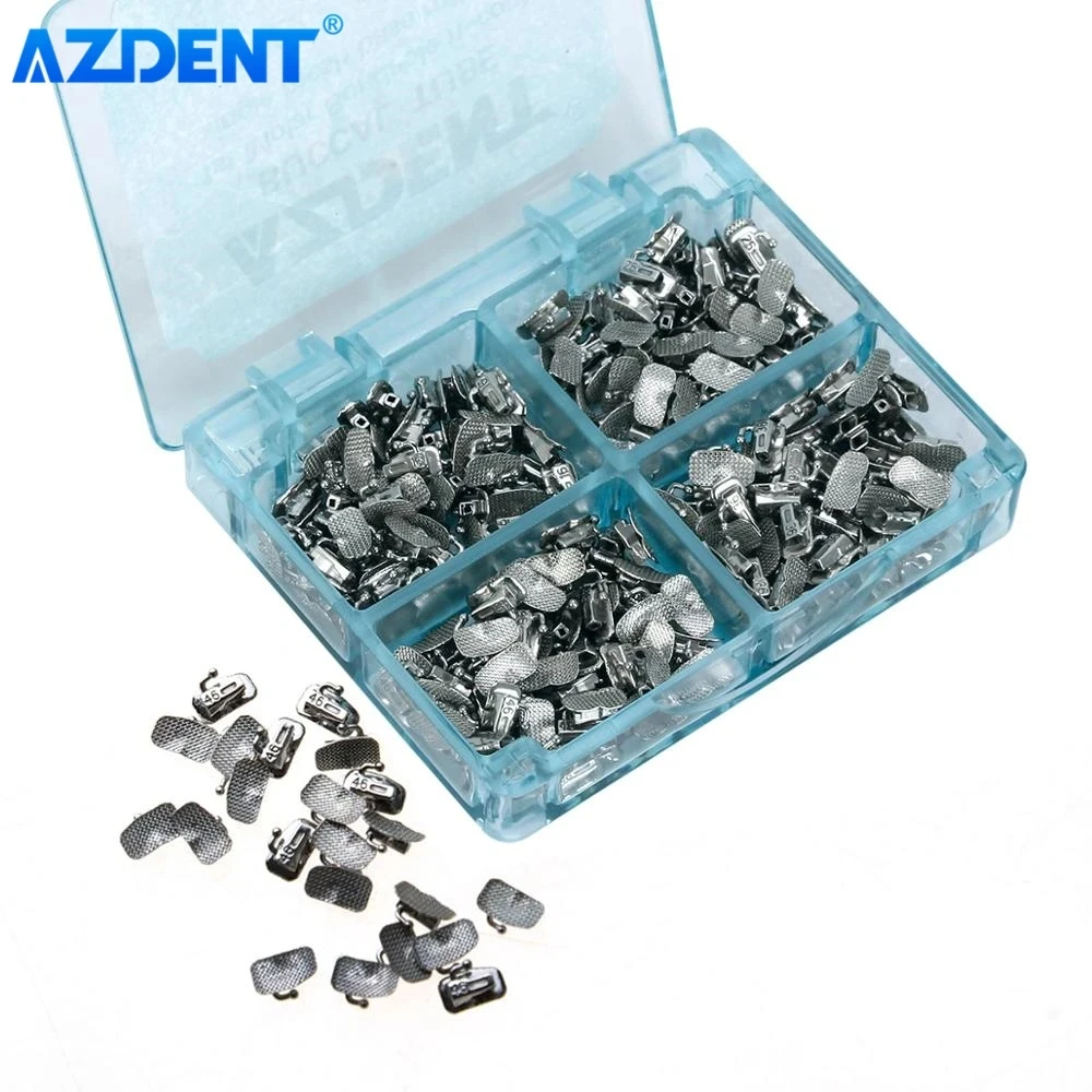 Lot De 50 Tubes Buccaux Dentaires AZDENT - Pour 1ère Molaire, Système MBT/Roth, Format .022 X .018 - Idéal Pour Orthodontie