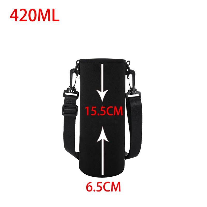 Insulated Neoprene Sports Water Bottle Holder Sleeve