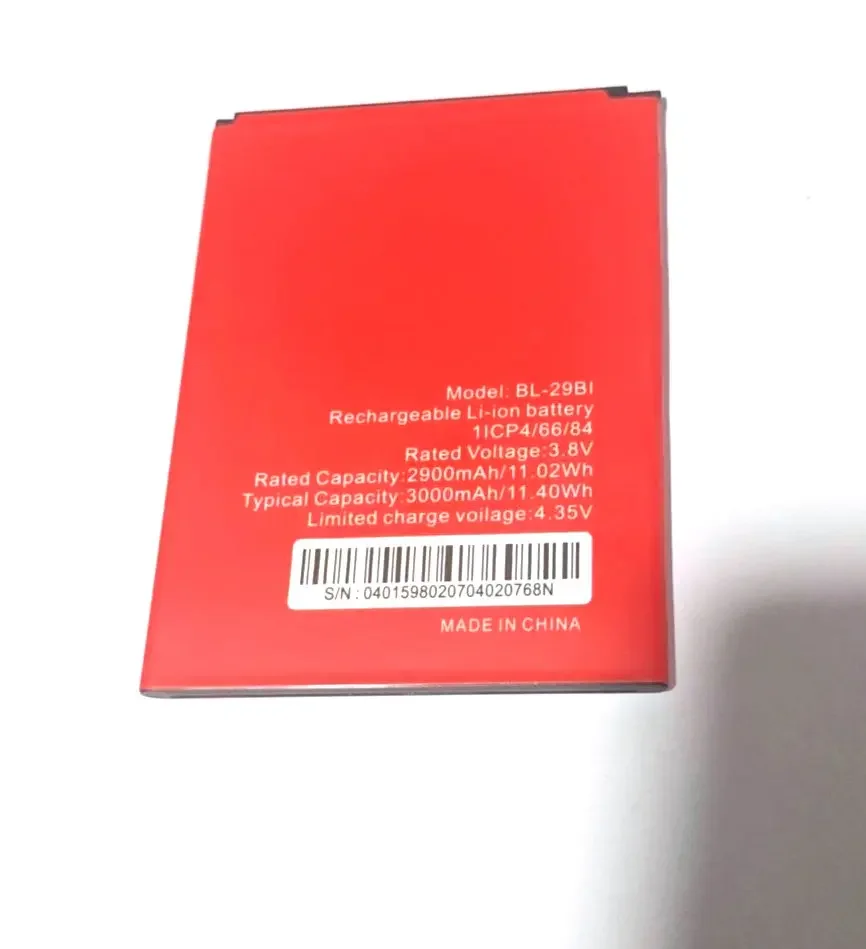 

Westrock Original 3000mAh BL-29BI Battery for ITEL S15 Pro A55/A55 LTE L6003P Mobile Phone
