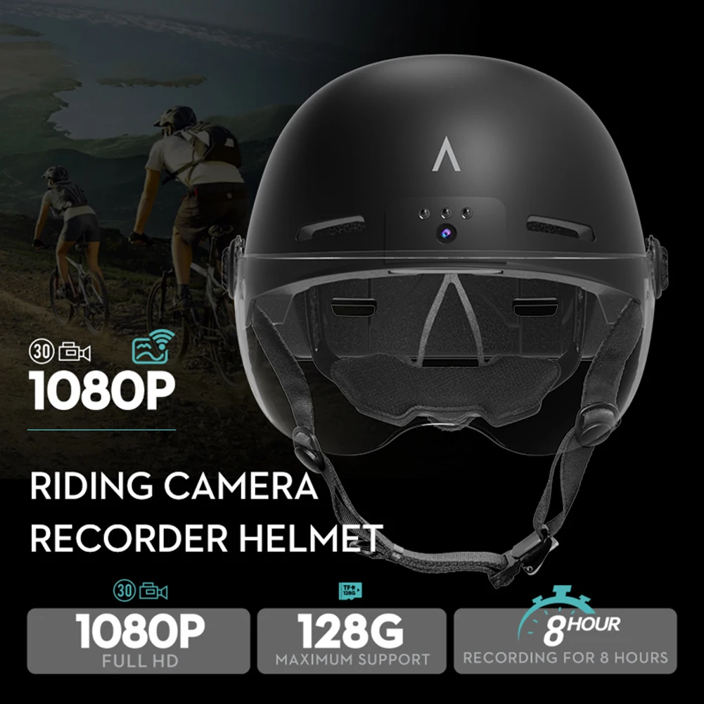 HelmetActionCamera1080P30FPSBicycleMotorcycleHelmetsCameras