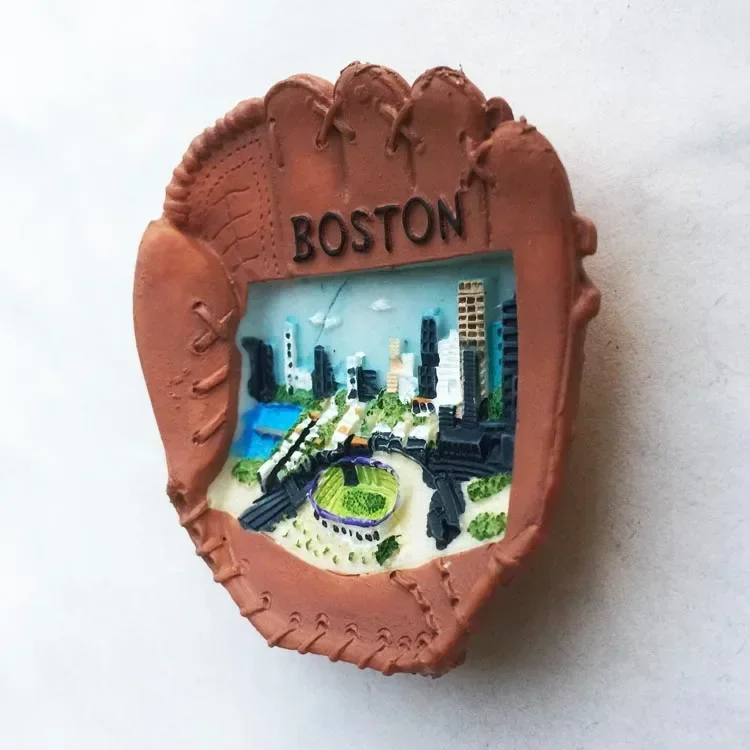 MUYU – Calamita 3D Vancouver Canada – Resina Fatta A Mano 8x5 Cm – Magnete Da Frigo Souvenir, Decorazione Casa