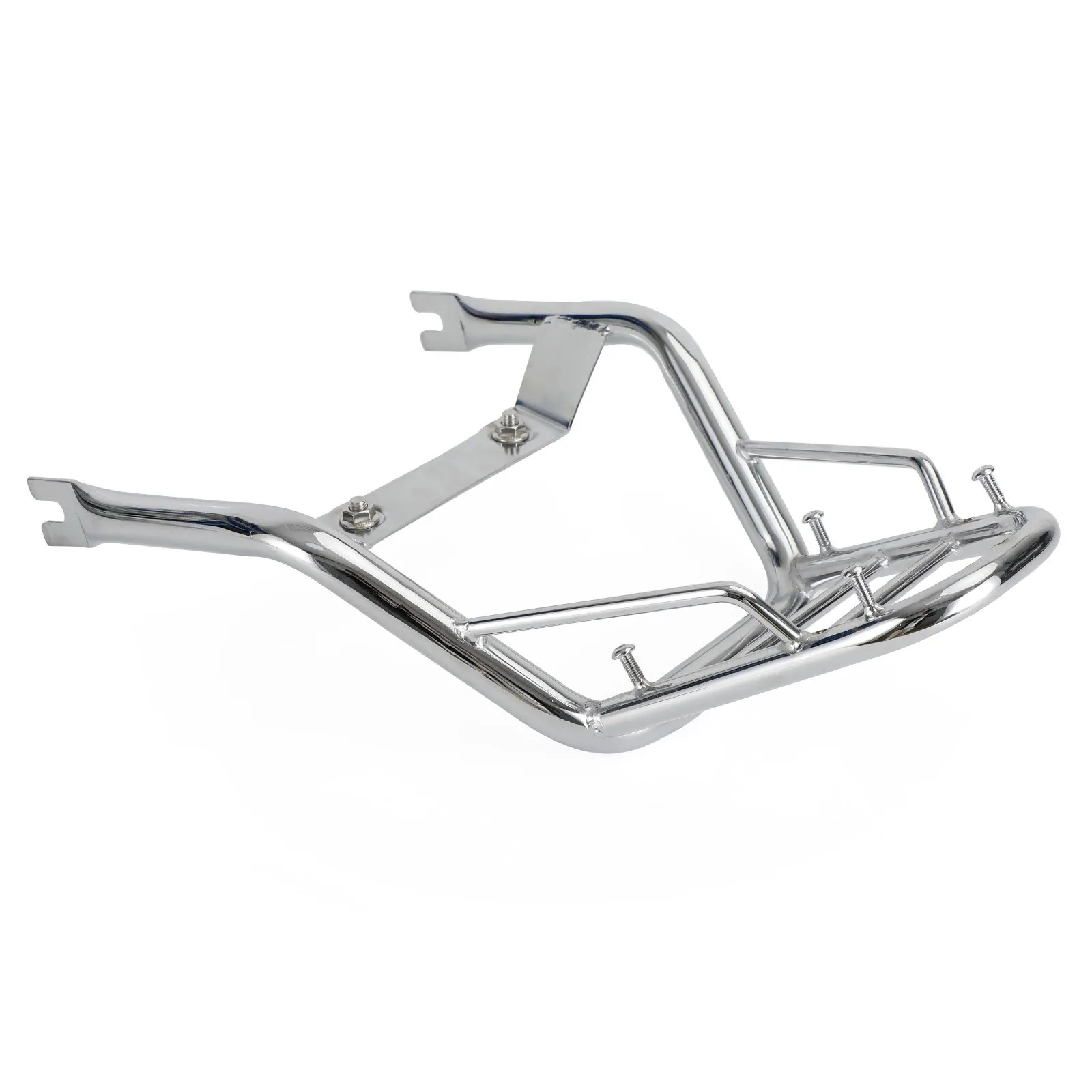 Artudatech rear rack chrome luggage carrier fits Honda Z125 Monkey 125-New motorcycle luggage rack