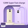Xiaomi 120W Fast Charger Power Bank 200000mAh High Capacity Portable Sapre Battery Digital Display For iphone Huawei 2025 New 4