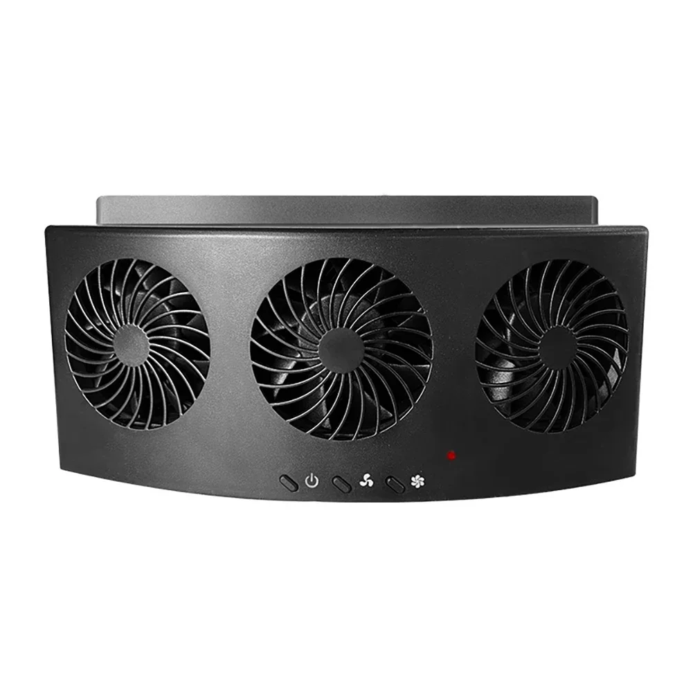 자동차 배기 선풍기 3 헤드 자동 내부 라디에이터, USB 5V 자동차 냉각 선풍기, 4000RPM 미니 자동 환풍기, 여름 자동차 용품