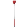 53cm Metal Handle Wine Red Bright Leather Top Straight Whip Riding Crop Flogger Paddle Slapper Horse Training Dressage Whips ﻿ 1