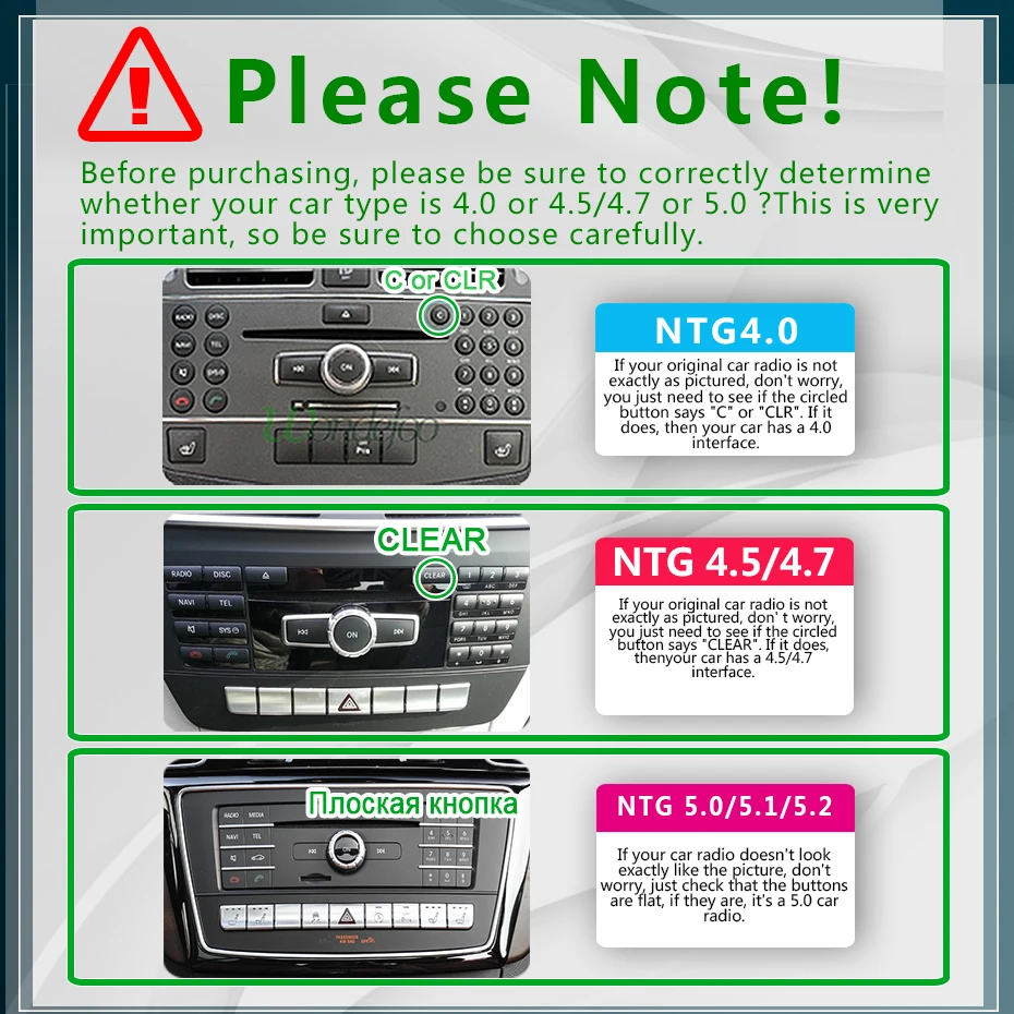 Carplay inalámbrico Android 14 Auto GPS para mercedes-benz GLK clase X204 2008-2015 Radio de coche reproductor Multimedia pantalla Google 4G LTE 3