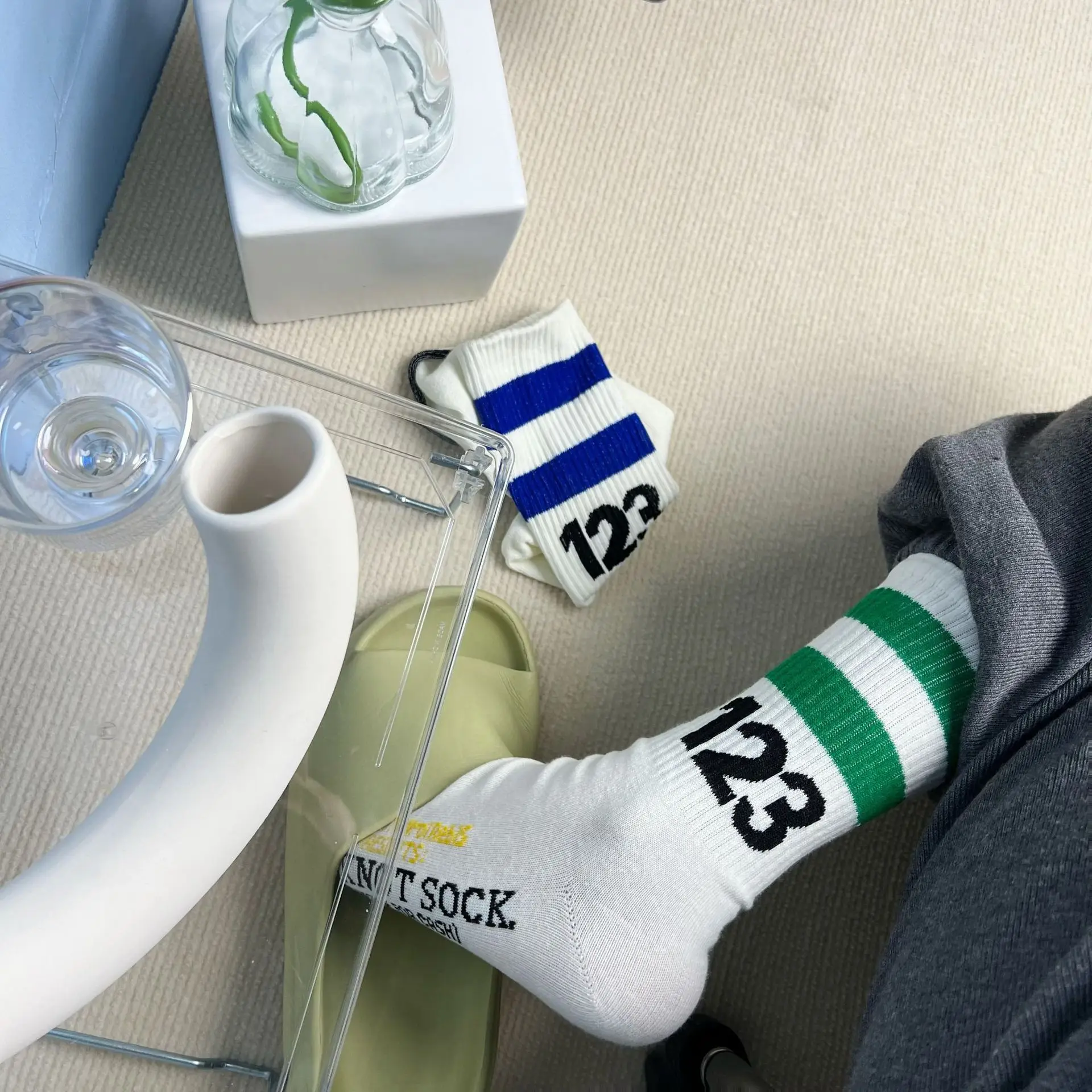 Рисунок 5 - Классические Полосатые модные носки для пар Harajuku