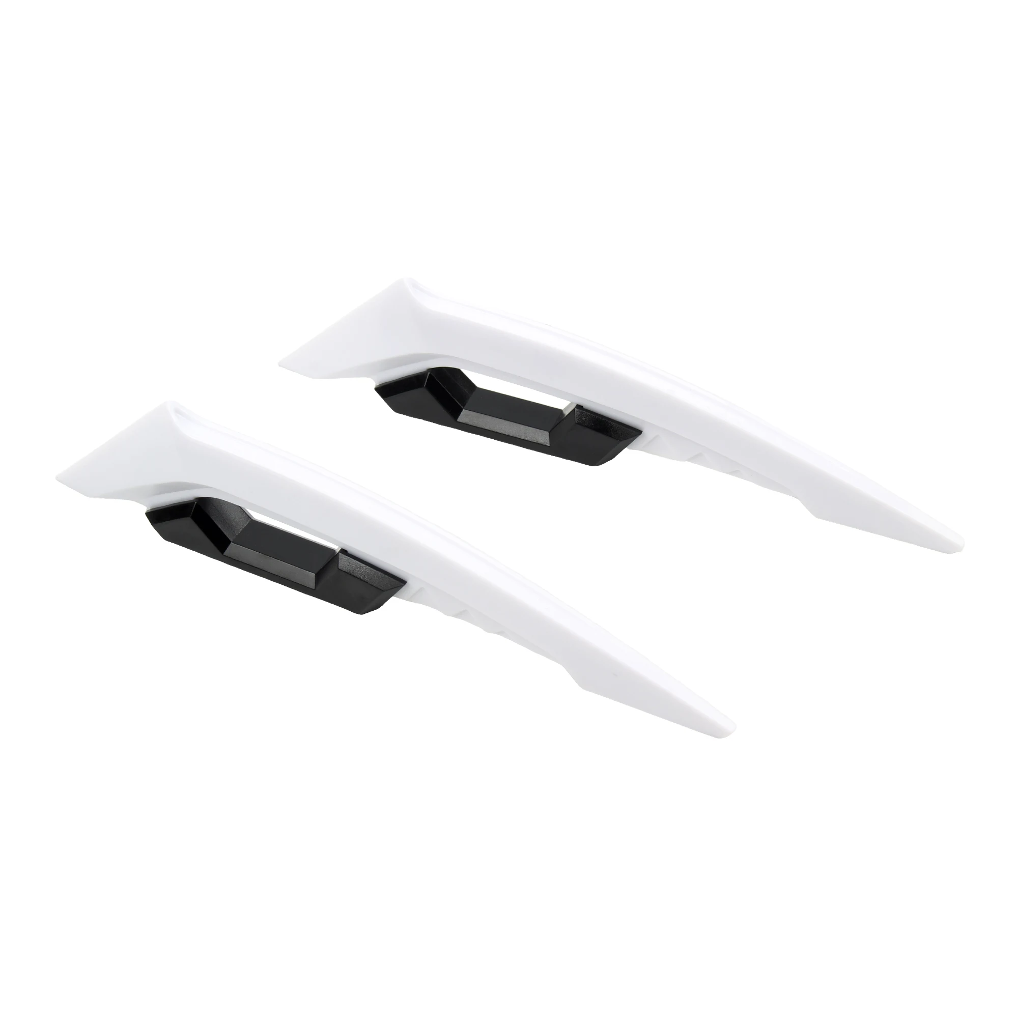 Aerodynamic Front Winglets with Adhesive Decoration Stickers