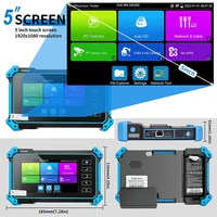 NOYAFA 1080P Upgrade Wireless Wifi CCTV PTZ Camera 8MP AHD CVI TVI ONVIF Camera Tester 4X Digital Zoom Network CCTV Tester 2