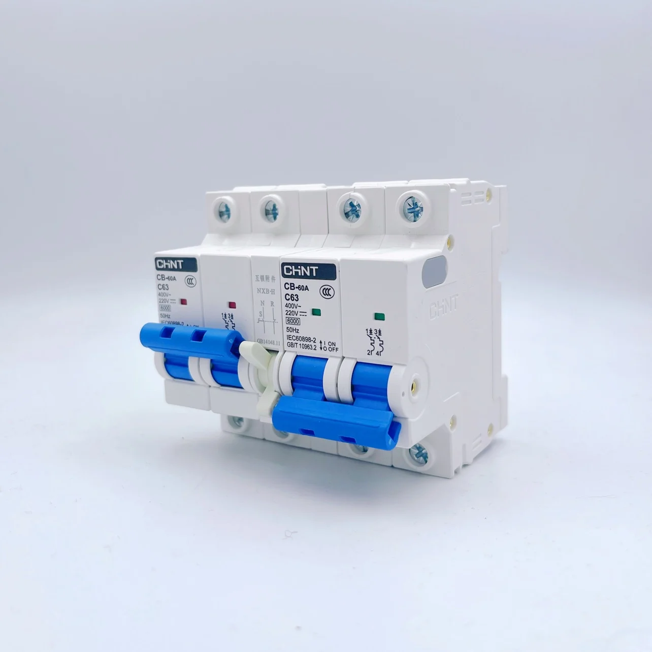 Chint-ats dc ac 110v 220v Interruptor de Transferência Automática de Energia Dupla Mini Disjuntor para Sistema de Energia Solar pv Veículo Elétrico