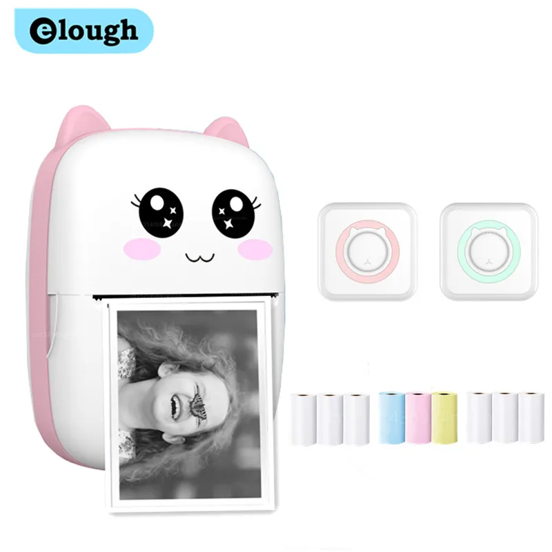 Mini Stampante Termica Stampante Per Etichette Autoadesiva Tascabile Portatile Senza Inchiostro Bluetooth Senza Inchiostro Per Produttore Di Etichette