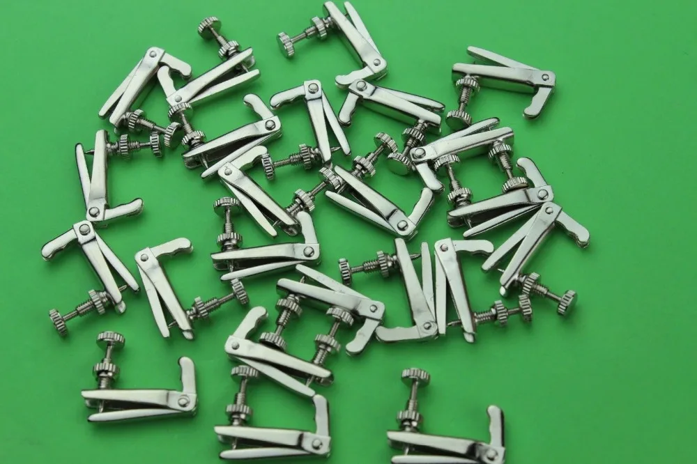 

30 шт., тонкие тюнеры для скрипки с покрытием из белого никеля, 4/4