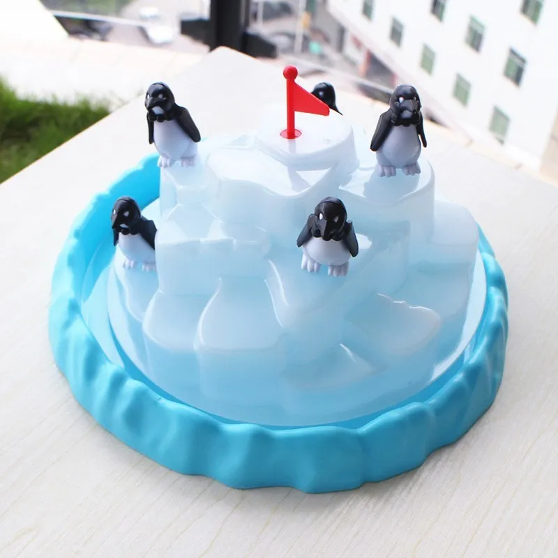 Iceberg Stacked Penguin Balanced toys Board Game Puzzle Toys Early Education Gathering party game props birthday gift for kids 2