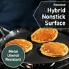 HexClad Hybrid Nonstick Griddle Pan,12-Inch, Stay-Cool Handle, Dishwasher and Oven Safe, Induction Ready,Compatible All Cooktops 4