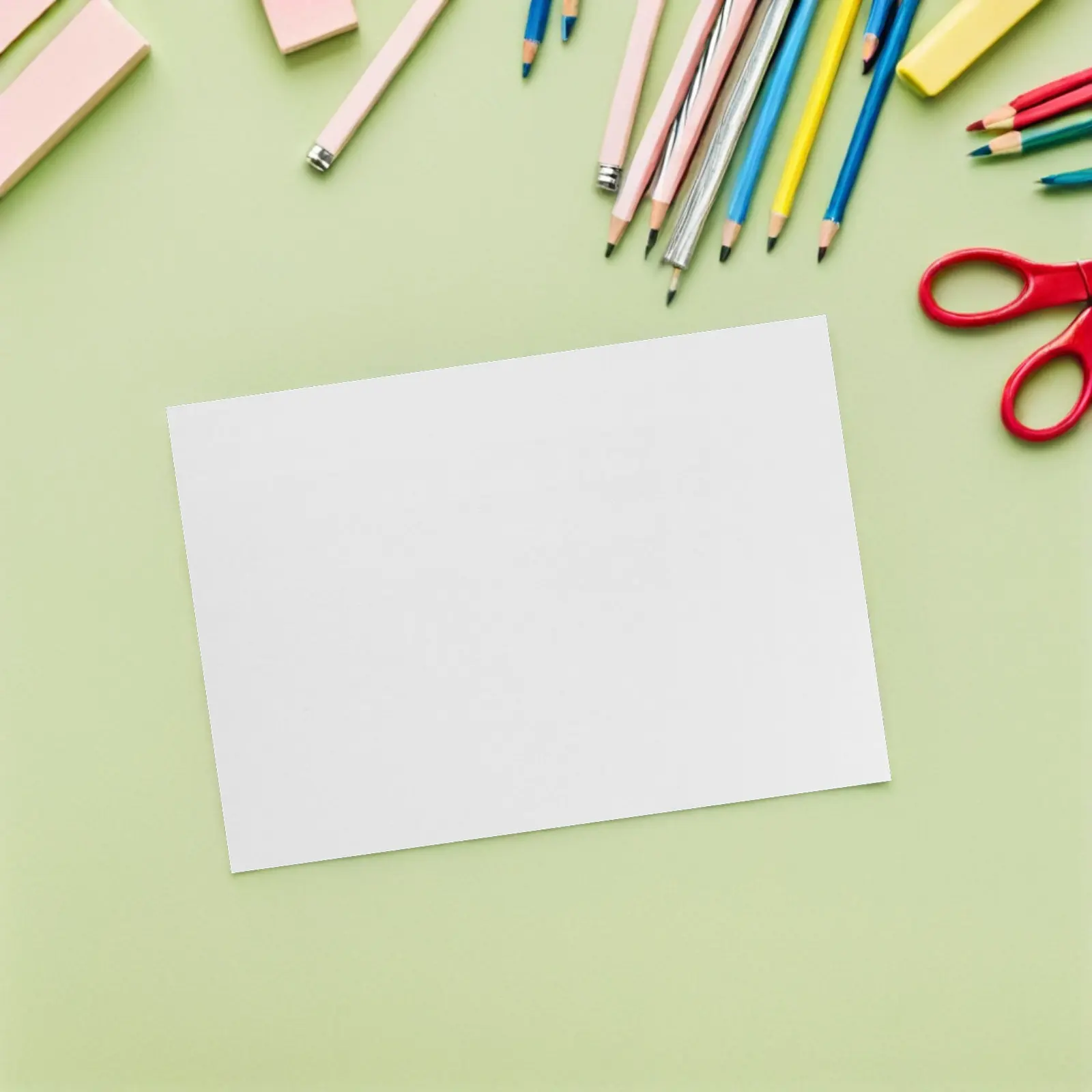 100Pcs 수채화 아티스트 종이 그림 그리기용 공예 종이 시트 미술 용품 ??스케치용 수채화 패드