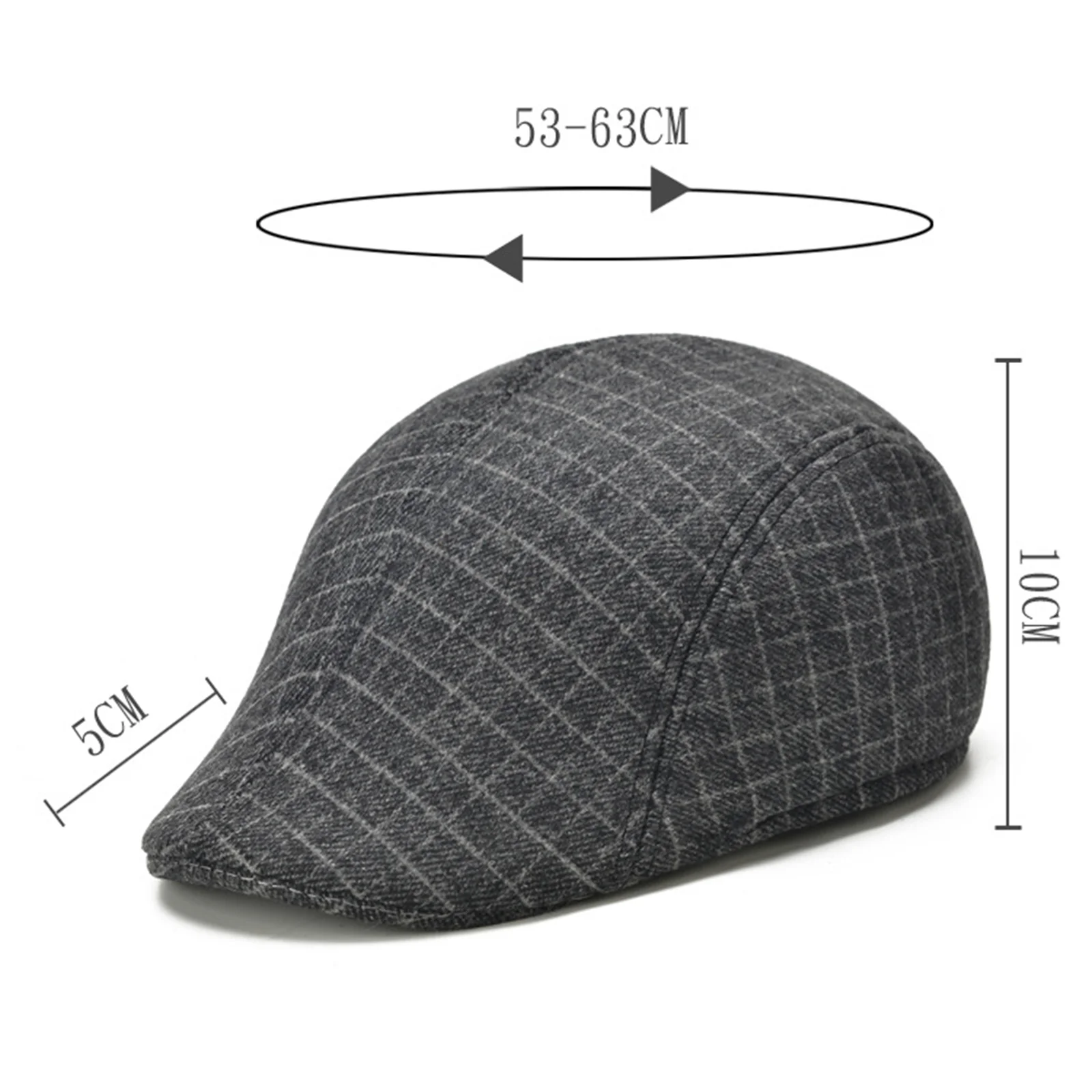 2024 Retro Newsboy Caps Men Octagonal Hats British Painters Hat Autumn Winter Berets Herringbone Flat Caps Hip Hop Berets Gorras 6