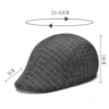 2024 Retro Newsboy Caps Men Octagonal Hats British Painters Hat Autumn Winter Berets Herringbone Flat Caps Hip Hop Berets Gorras 6