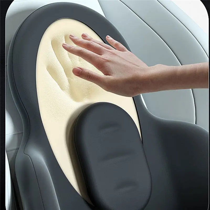 정밀 메모리폼 사무실 의자 쿠션 자동차 시트 지지 허리 베개 마사지 요추 정형외과 베개 엉덩이 꼬리뼈 쿠션