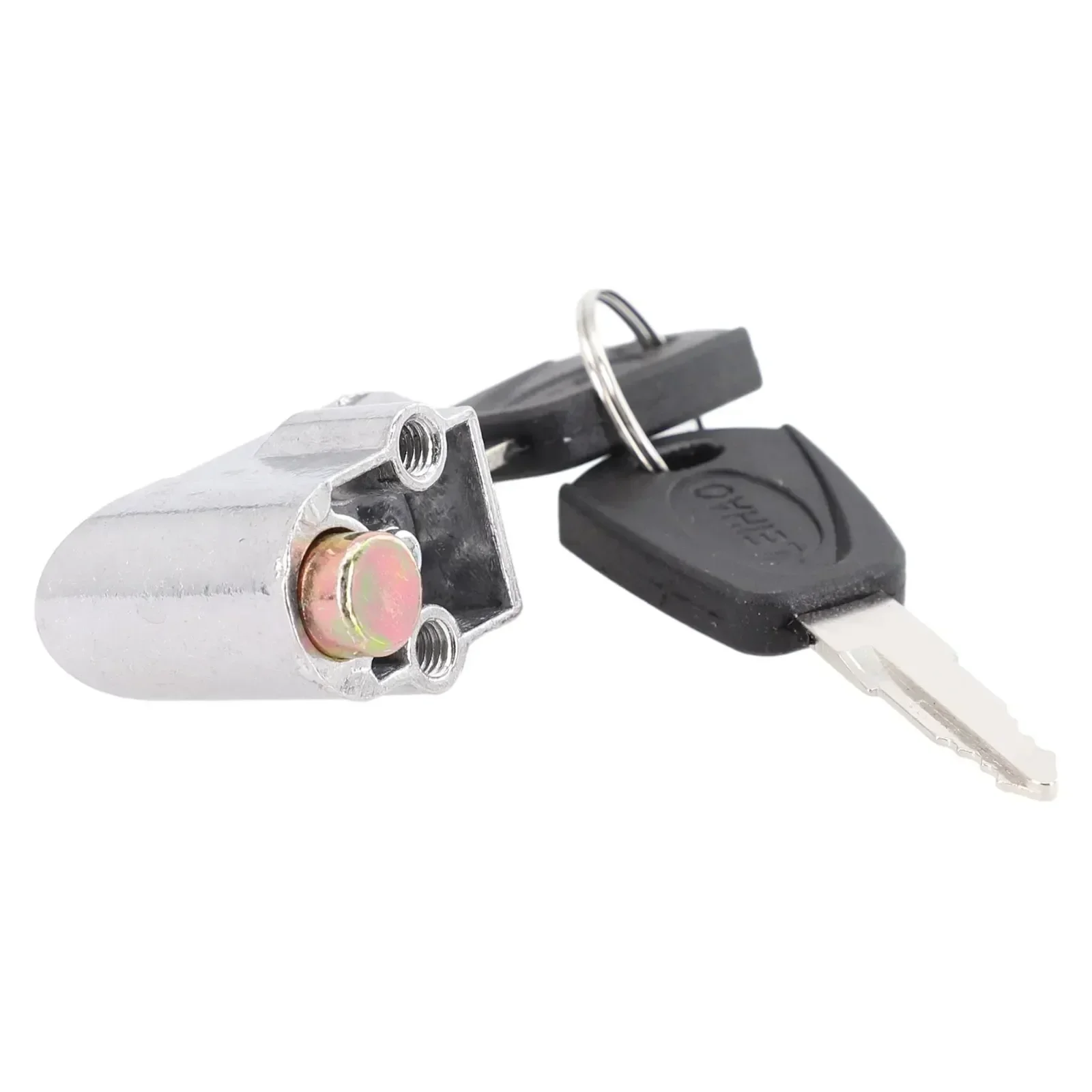 Ignition Switch Battery Safety Pack Box Lock W/2 Key Ignition Lock Metal For Motorcycle Electric EBike Scooter Car Supplies